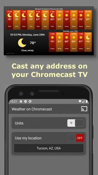 Weather on Chromecast | Weather Cast 海报