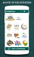 Eid Mubarak wishes stickers capture d'écran 1