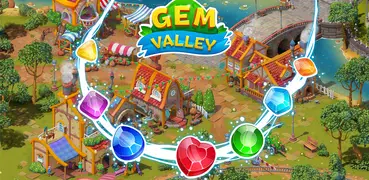 Gem Valley - Juego de match 3