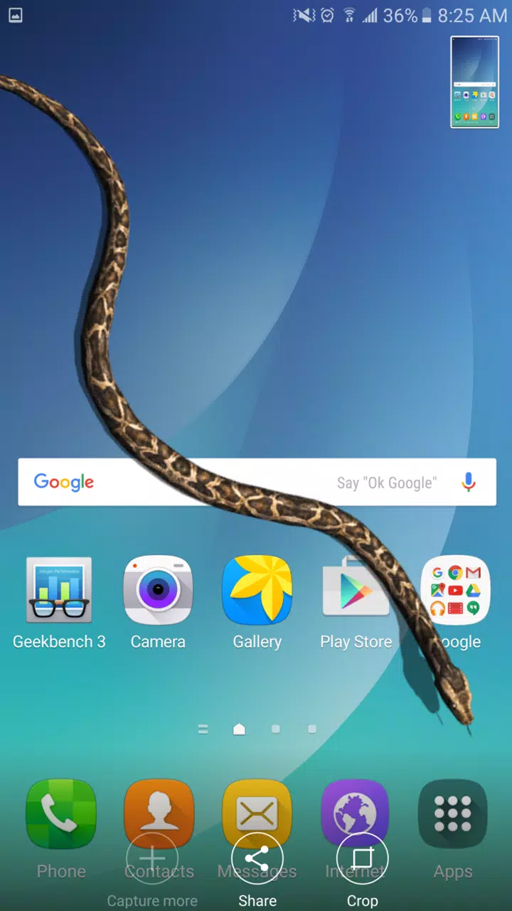 Snake On Screen Joke - Apps on Google Play