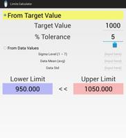 برنامه‌نما Limits Calculator عکس از صفحه