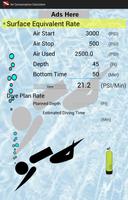Scuba Diving Air Usage Calc اسکرین شاٹ 2