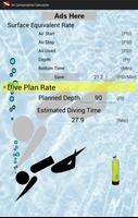 Scuba Diving Air Usage Calc capture d'écran 3