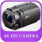 HD 4K Ultra Camera  High Mega ZoomCam-icoon