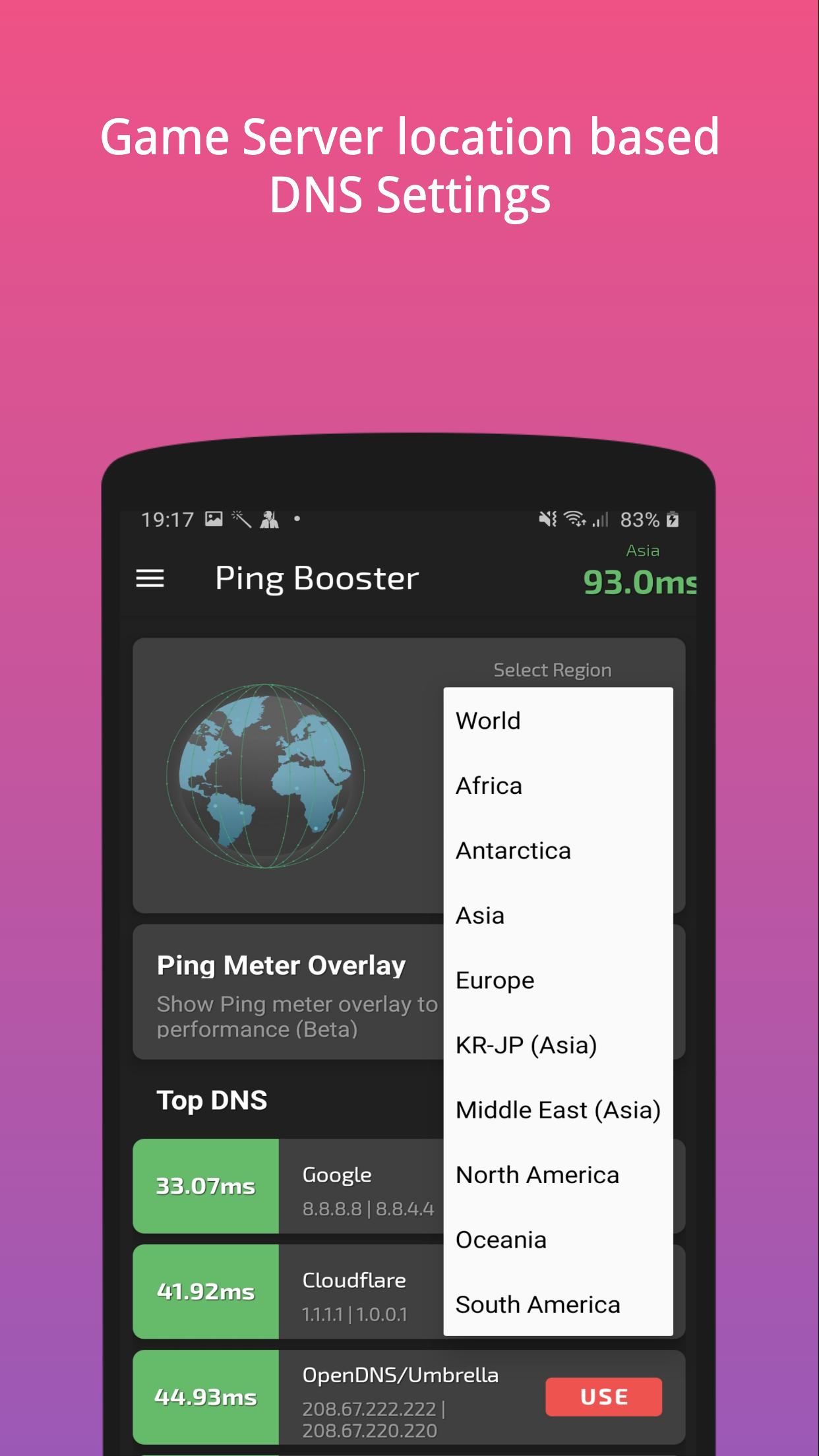 Ping Booster APK برای دانلود اندروید