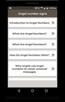 Angel number signs capture d'écran 1