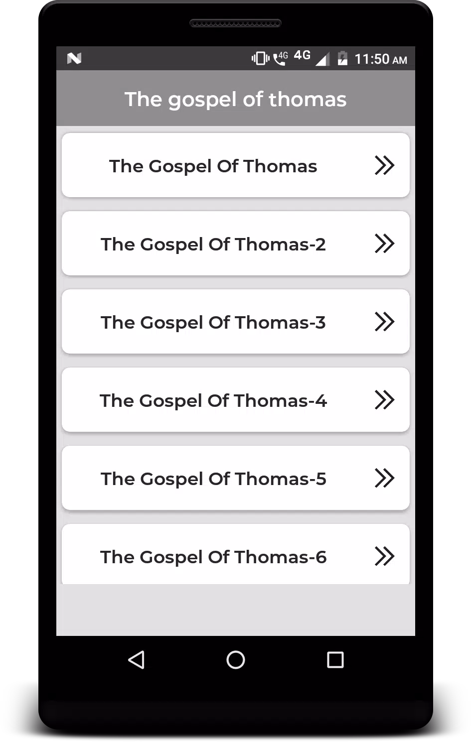 The Gospel of Thomas::Appstore for Android