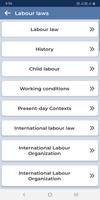 1 Schermata Labour laws - Offline