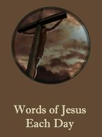 Words of jesus each day poster