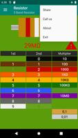 Resistor Calculator, Note Book capture d'écran 1