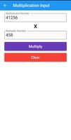 Math Long Multiplication poster