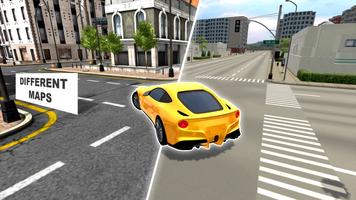 Car Driving Simulator in City ảnh chụp màn hình 1