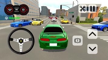 محاكاة ألعاب قيادة السيارات تصوير الشاشة 2