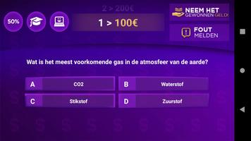 Miljonair quizspel screenshot 1