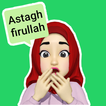 Sticker Hijab For WhatsApp