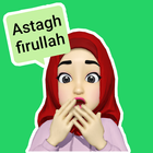 Icona Sticker Hijab For WhatsApp