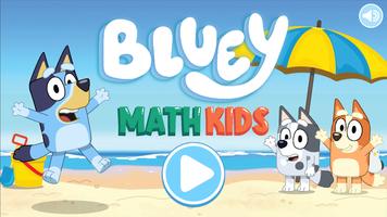 Bluey Math Kids Affiche