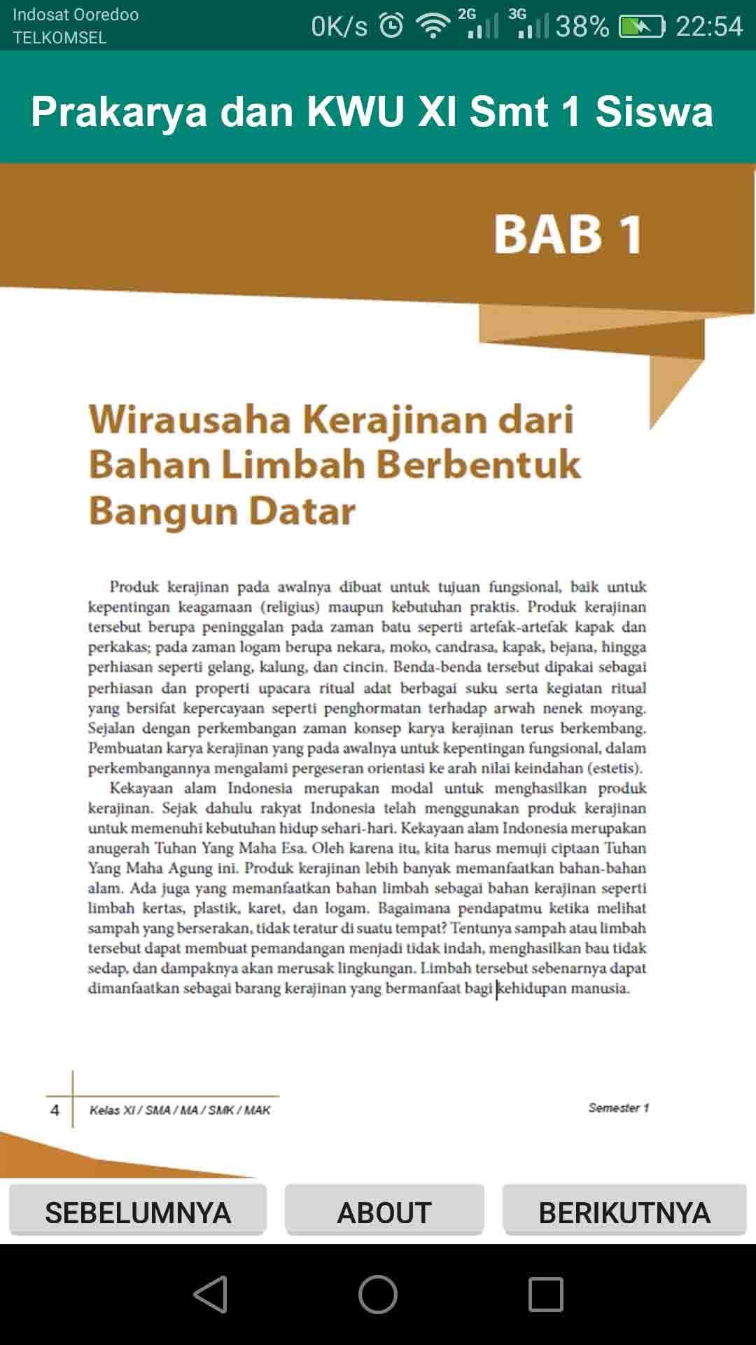  Laporan  Kegiatan Usaha Kerajinan  Dari Bahan  Limbah 