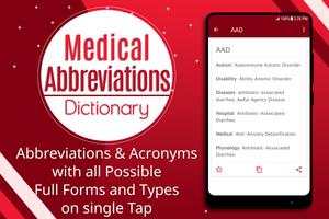 Medical Abbreviations تصوير الشاشة 3