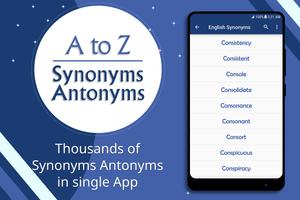 Synonyms Antonyms screenshot 1
