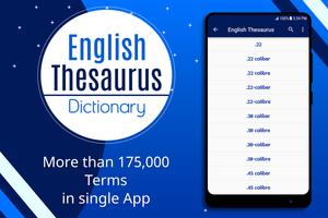 English Thesaurus capture d'écran 1