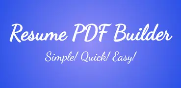 Resume PDF Maker