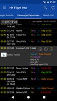 Hong Kong Flight Info syot layar 1