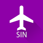 Singapore Flight Info Zeichen