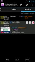 Singapore Flight Info Pro capture d'écran 2