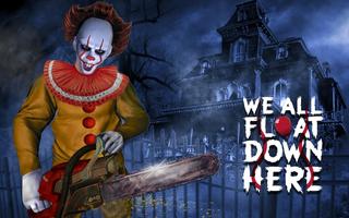 可怕的小丑：恐怖游戏冒险 海报