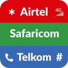 USSD Kenya -Airtel, Safaricom, أيقونة