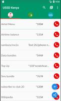 USSD Kenya -Airtel, Safaricom, الملصق