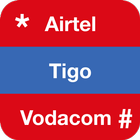 USSD Tanzania -Airtel, Tigo, V icône