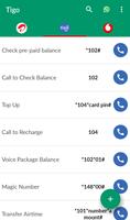 USSD Tanzania -Airtel, Tigo, V تصوير الشاشة 1