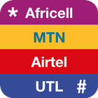 USSD Uganda -Africell, Airtel, ikona
