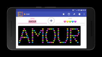 Emoji Letter Maker capture d'écran 3