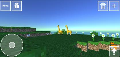 Mini Block World Craft 3D captura de pantalla 1