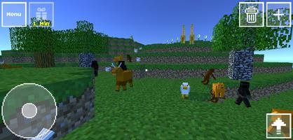 Mini Block World Craft 3D screenshot 2