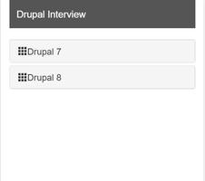 Drupal Interview Cartaz