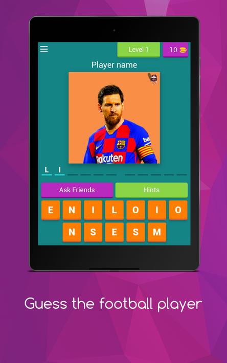 Guess The Football Player: FREE pour Android - Téléchargez l'APK