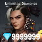 Unlimited Free Fire Diamonds Prank آئیکن