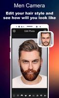 Men Hair Style - Man Hair Editing & Photo Editor постер