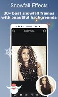 Snowfall Editor - Snow Effects اسکرین شاٹ 1