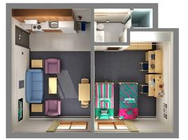 3D Small House Plan screenshot 2