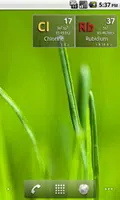 Chemical Elements Clock plakat