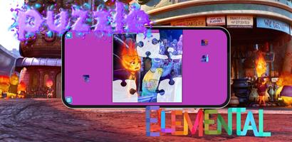 Elemental Puzzle Game Affiche