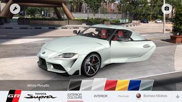 Toyota GR Supra Visualizer SG Affiche