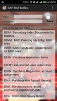 SAP MM Tables screenshot 2