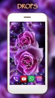 2 Schermata Purple Roses LWP