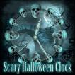Scary Halloween Clock